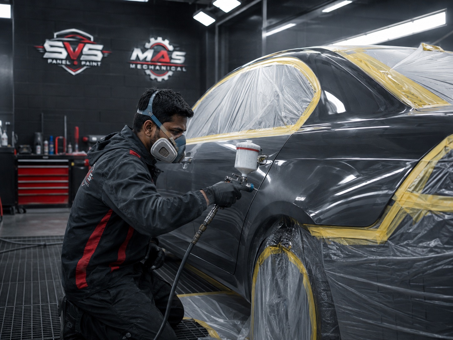 SVS automotive refinishing workshop